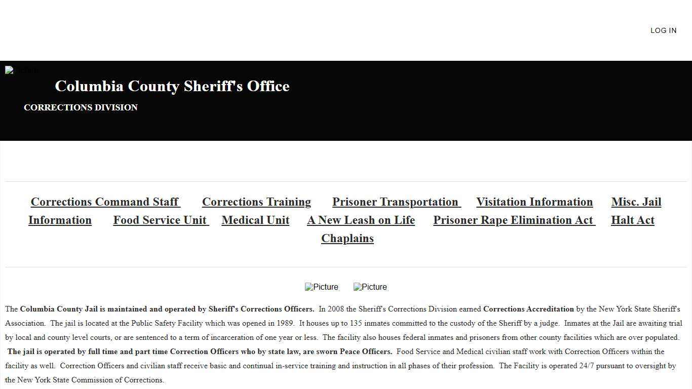 CORRECTIONS DIVISION